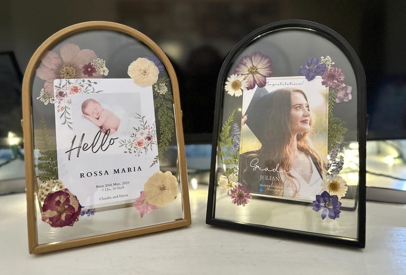 Wedding Pressed Flower Art for your home decor