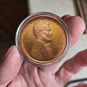 US 1909 S VDB Lincoln Wheat Penny - COPY Coin - 100% Copper Replica Collectible Coin