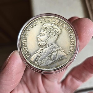 【美品】カナダドル　セント　銀貨　アンティーク Canada 1 dollar coin - Etsy 日本