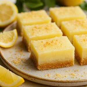 Best Creamy Lemon Squares Recipe – Instant Download, Zesty & Smooth Dessert Bars