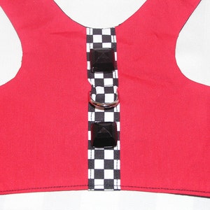 Racy Red harness, large