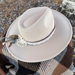 Boho Decorative Charm Station Band Accent Cowboy Summer Fedora Hat 3Pcs Cowboy Western Hat Band Hat Bands for Cowboy Cowgirl  main image 2