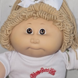 17" Tsukuda Japan HM#1 Brown Eyes Honeywheat Hair Cabbage Patch Girl
