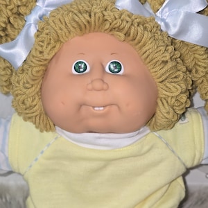Butterscotch Popcorn HM#10 P Factory Coleco Cabbage Patch Green Eyes