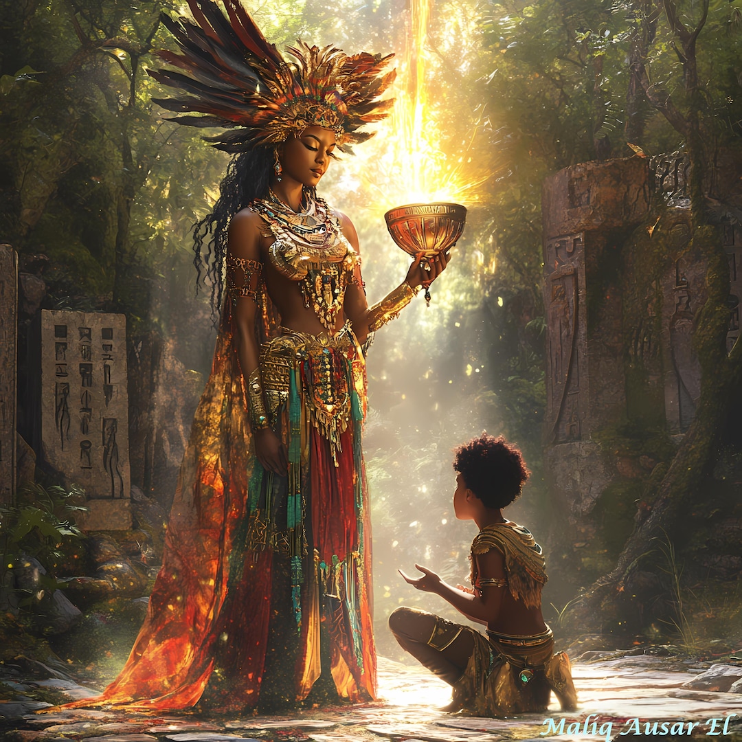 Digital Download | Instant Art Print | the Awakening of the Sangrail ...
