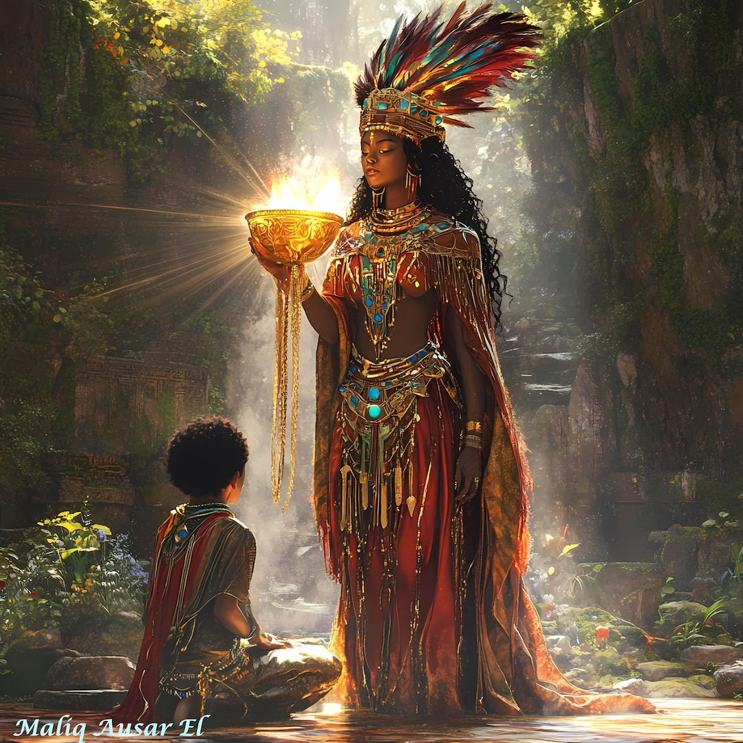 Digital Download | Instant Art Print | Trisdanu and the Lady of ...