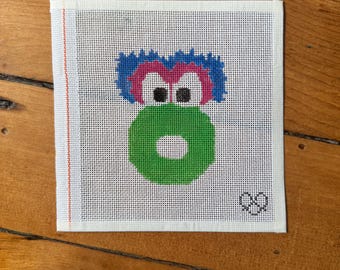 Hand Painted Phanatic Needlepoint Canvas