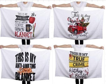 Watching blanket PNG design bundle!! Perfect for your sublimation and DTF items! 4 images for only 1.00 dollar!!