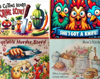 Cutting board design bundle!! Perfect for your sublimation items! 4 images for only 1.00 dollar!!