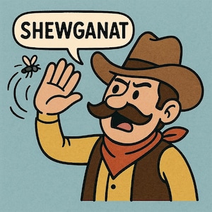 Western decals, stickers