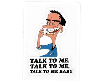 A goofy movie, Talk to me baby sticker