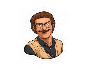 Evil Face sticker. Chit, Chit sticker