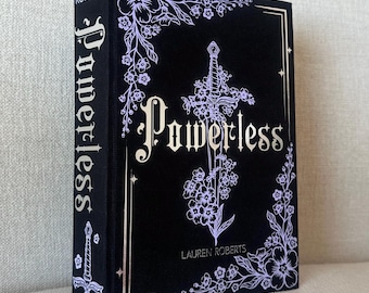 POWERLESS Rebind - Powerless de Lauren Roberts Edición especial personalizada, cubierta original reencuadernada