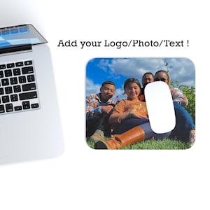 Custom Mouse Pad, Custom Photo, Business Logo Mouse Pad, Logo, or Text Mouse Pad, Photo Collage Mouse Pad, Custom gift, Custom Office Gift