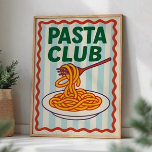 Pizza Is My Love Language Wall Art, Funny Kitchen Art, Gift For Pizza Lover, Vintage Kitchen Art, Retro Kitchen Decor, Whimsical Food Poster
