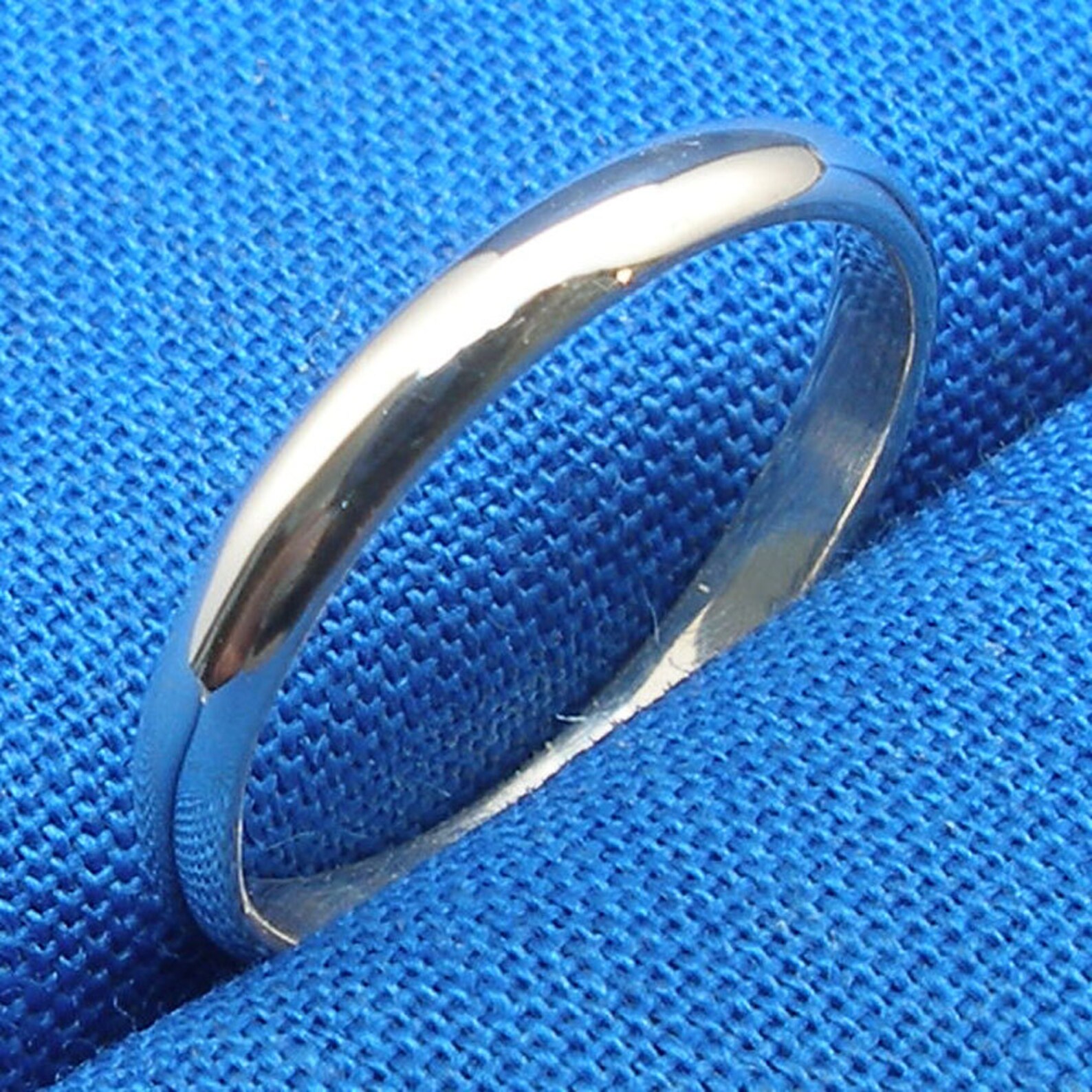 Sterling Silver Baby Keepsake Ring Recycled Silver Band Etsy