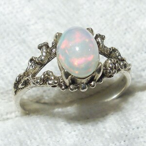 Natural A Ethiopian Opal Mythological Stone Protector Ring - Etsy