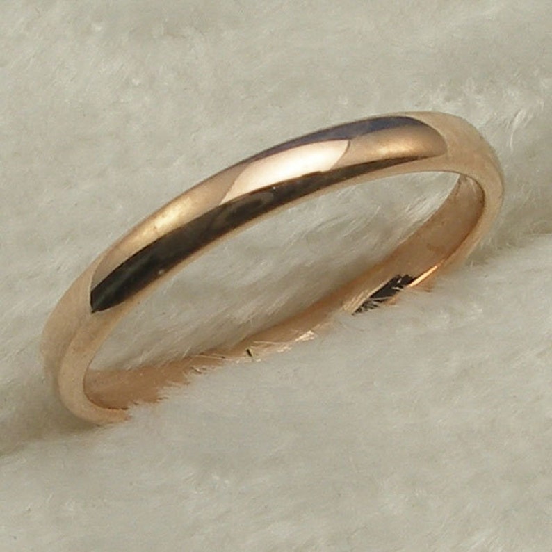 14k Rose Gold Baby Keepsake Ring Size 00 Baby's First Etsy