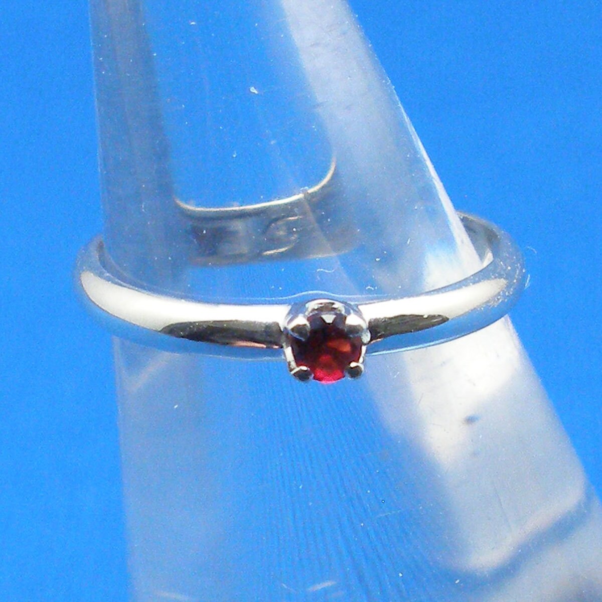 Baby Keepsake Ring January Birthstone Hand Crafted Etsy