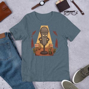 Funny Comedian T-Shirt: Emotionally Unavailable Audience, Sarcastic Humor