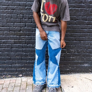 Star Pants - Reworked Men&#39;s Lee Jeans