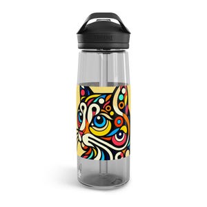 Pop Art Wasserflasche für Katzen - 20oz/25oz CamelBak Eddy®