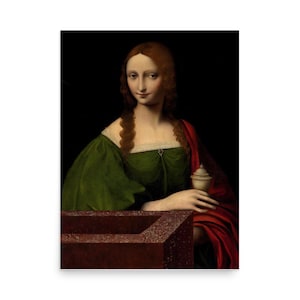 Mary Magdalene Portrait Poster