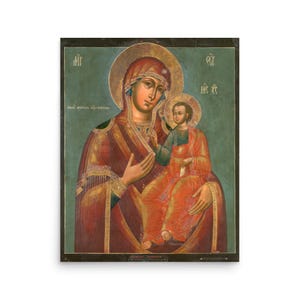 Mother of God from Iviron Poster