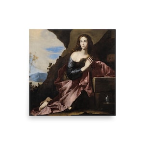 Mary Magdalene Penitent (1637) Poster