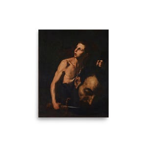 David and Goliath (1620) Poster