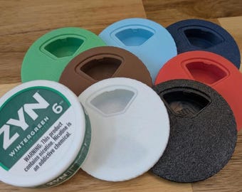 Twist Lid With Disposal Bin Compatible With ZYN Containers  Reusable  Rotating Topper for Nicotine Pouches, Packets & Pillows - Etsy