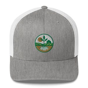 Lonely Cabin Agriculture Trucker Hat – Classic Mesh-Back Cap for Farmers, Growers & Outdoor Living