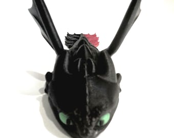3D Printed Toothless Dragon | Articulated Night Fury Figure | Fan-Inspired Collectible