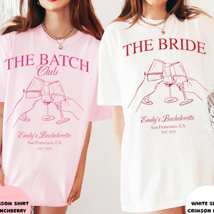The Bach Club Bachelorette Shirts, Custom Bachelorette Shirts, Bridal Party Shirt, The Bride Shirts, Social Club Bach Shirts, Comfort Colors