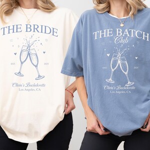The Bach Club Bachelorette Shirts, Custom Bachelorette Shirts, The Bride Shirts, Social Club Bach Shirts, Comfort Colors, Bridal Party Shirt