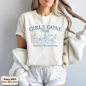 Girls Gone Mild Bachelorette Shirt: Spa Party Slumber Tee