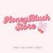 Honeyblush
