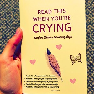 Lee esto cuando llores: Cartas de consuelo emocional (PDF) / Regalo de salud mental, descarga digital, colección de cartas de autocuidado y sanación
