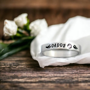 In memory of dad ring best sale
