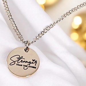 Stronger Than The Storm, Warrior Strength, Motivational, I am the storm, Self love, Mantra, Affirmation, Mental Health, Inspirational Gift