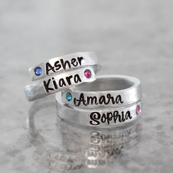 Mothers Rings - Etsy