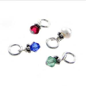 Add a Swarovski Crystal or Freshwater Pearl