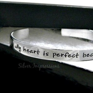 Personalized Cuff - Aluminum Cuff Bracelet - Hand Stamped Jewelry