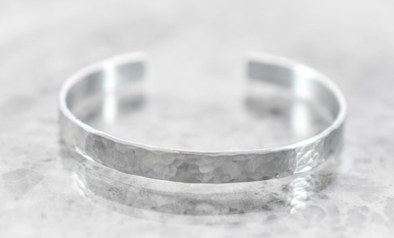 Details about / Survivor Handstamped Stackable Cuff Bracelet