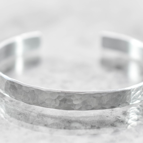 Hidden Message Stacking Bracelet - Personalized Cuff Bracelet - Stacking Bracelet - Secret Message Bracelet - Hand Stamped Silver Cuff