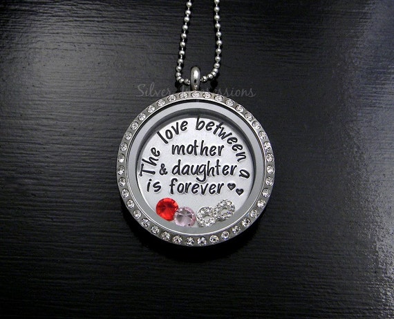 Floating Locket Plate the Love Between 