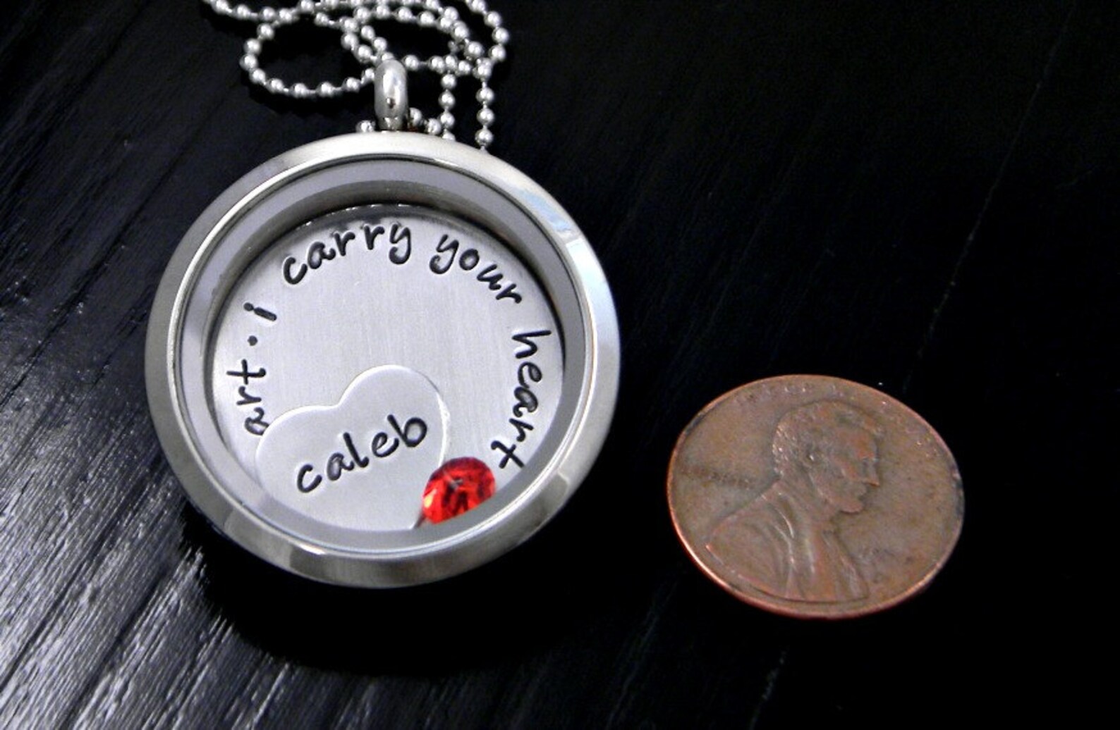 I Carry Your Heart in My Heart Floating Locket - Etsy