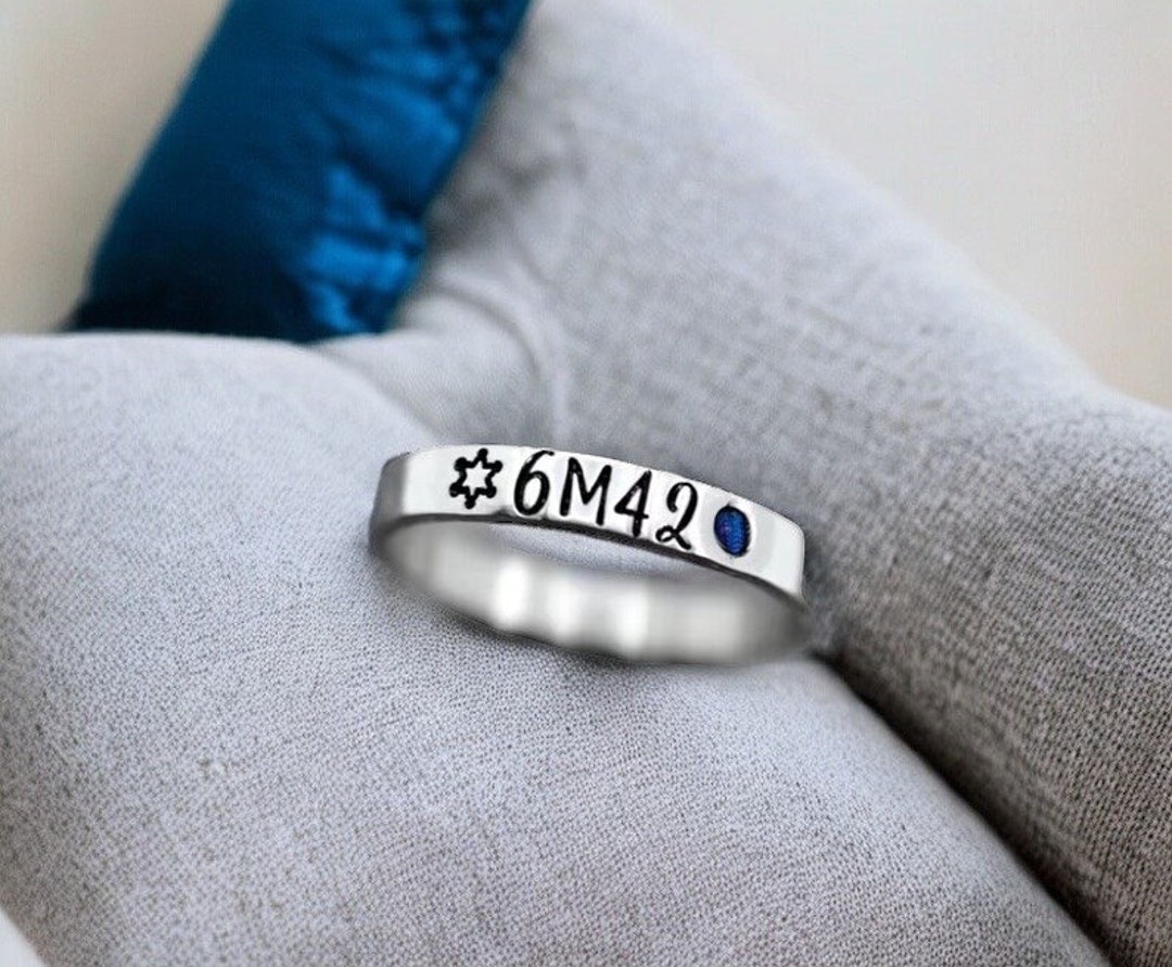 Sheriff Ring, Firefighter, Deputy Police Wife, Personalized Stacking ...