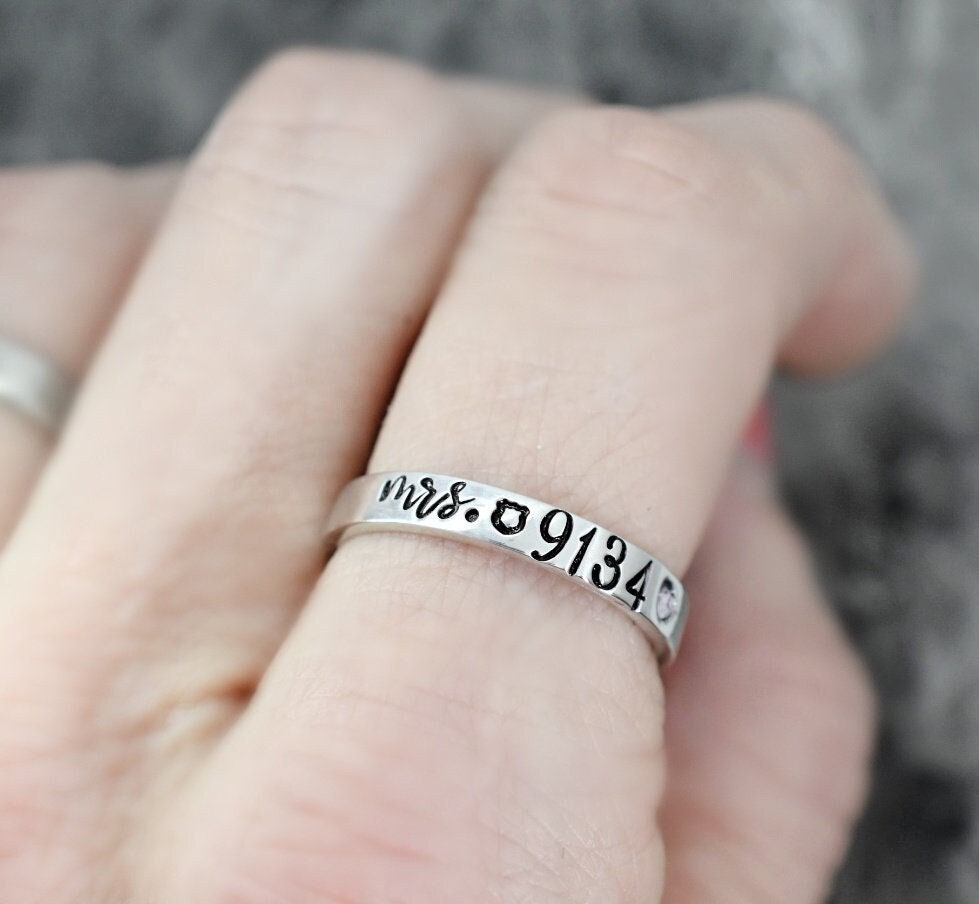 Police wife ring shop