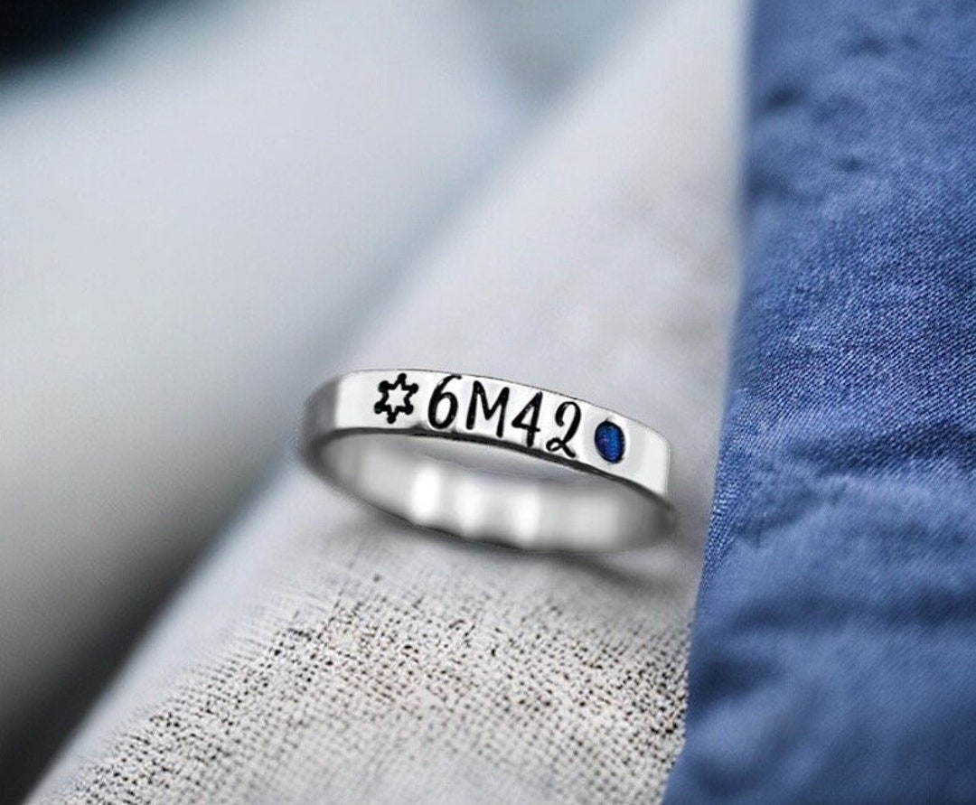 Sheriff Ring, Firefighter, Deputy Police Wife, Personalized Stacking ...